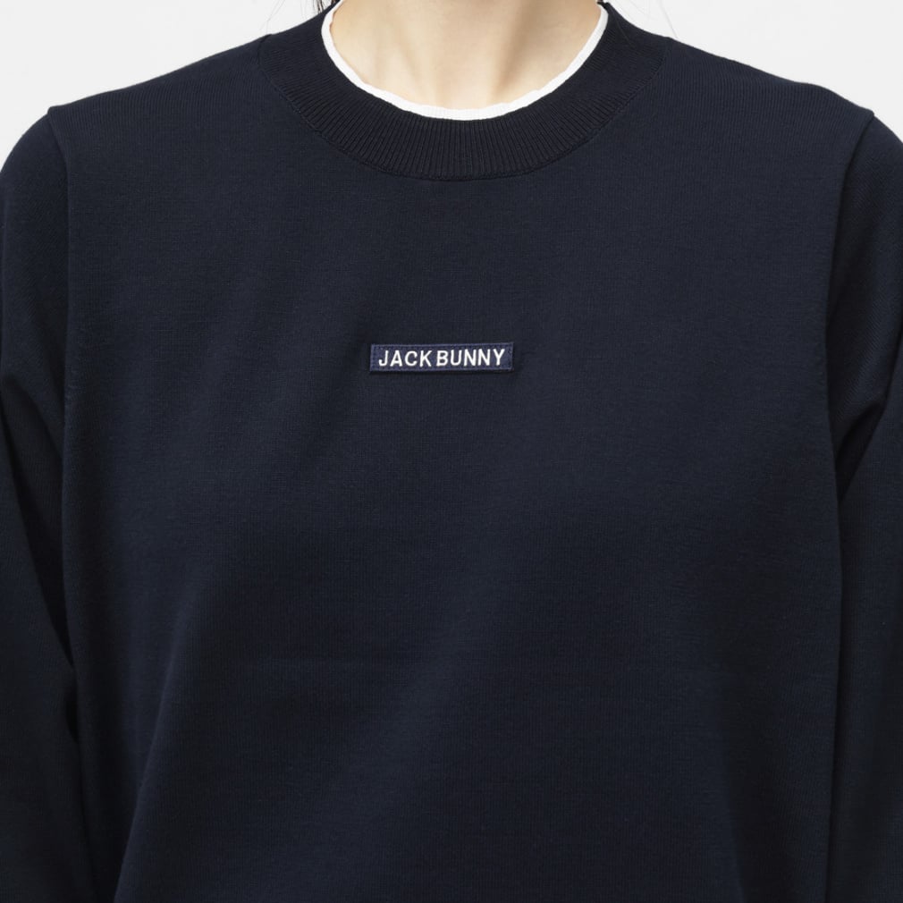 Jack Bunny Ladies' Golf Wear 16G Crew Neck Knit 2635270836