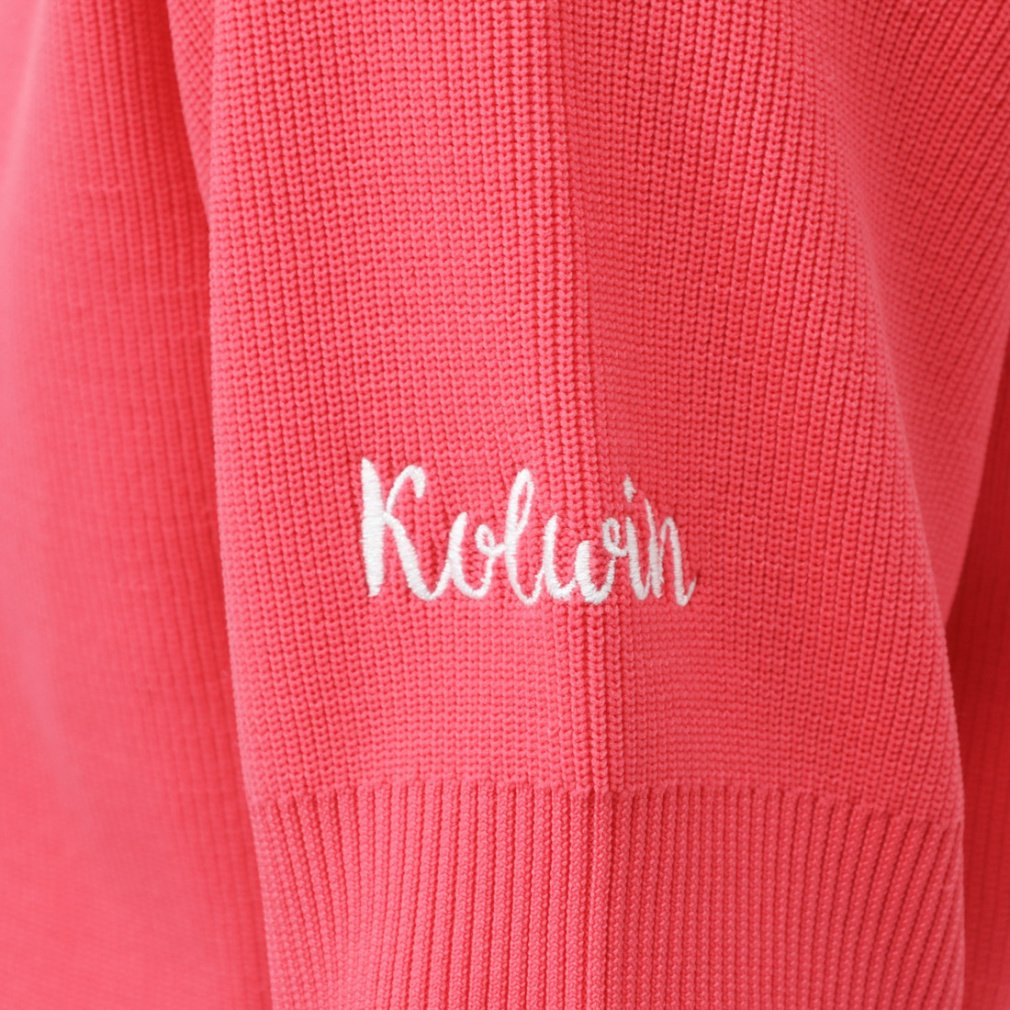 kolwin Ladies' Golf Wear Knit Short Sleeve Mock Neck Shirt KO-1H2015H