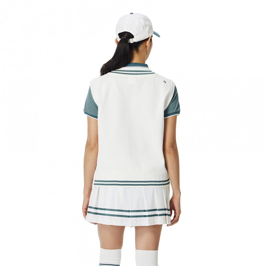 TaylorMade Ladies' Golf Wear V-Neck Lined Sweater Vest TL793