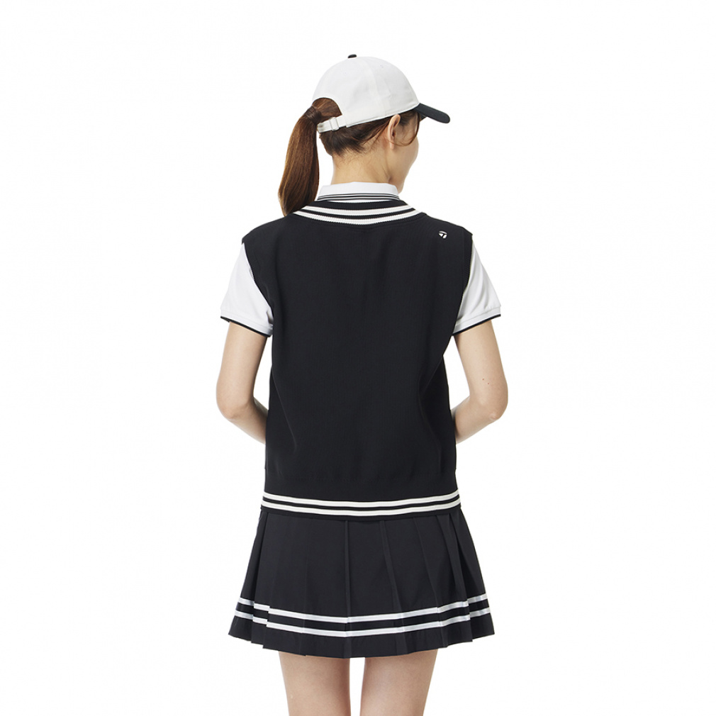 TaylorMade Ladies' Golf Wear V-Neck Lined Sweater Vest TL793