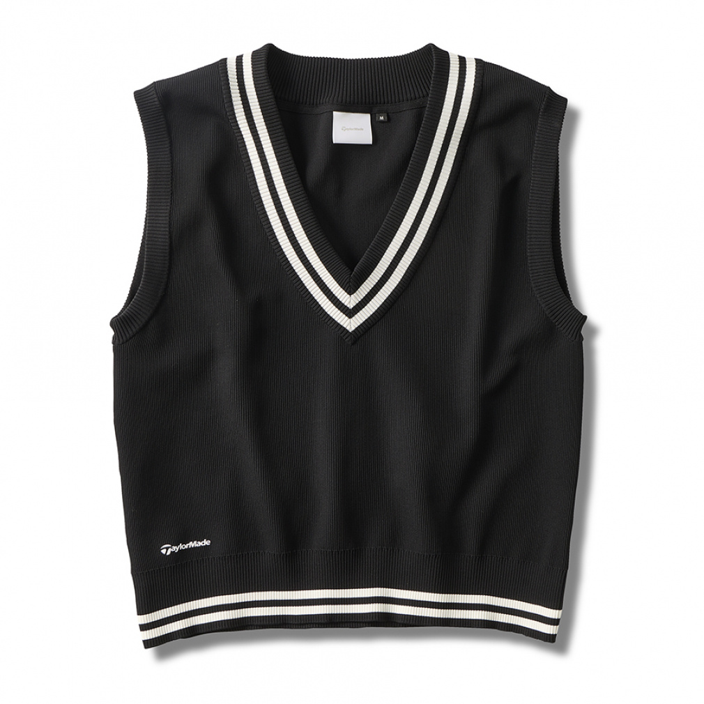 TaylorMade Ladies' Golf Wear V-Neck Lined Sweater Vest TL793