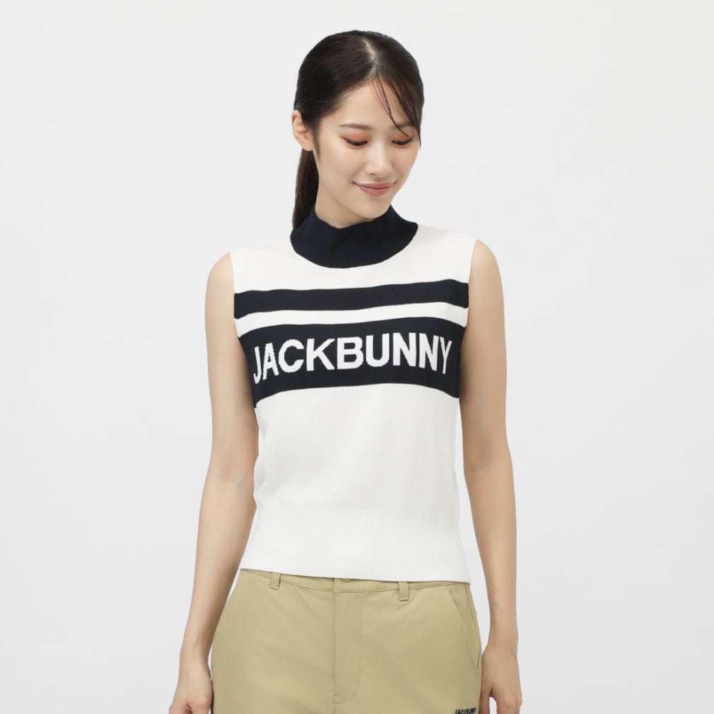 Jack Bunny Ladies' Golf Wear Polyester Sleeveless Knit 2635275738