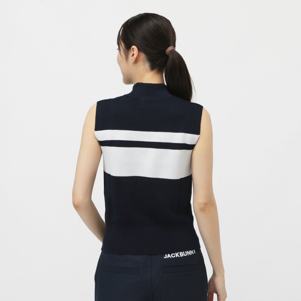 Jack Bunny Ladies' Golf Wear Polyester Sleeveless Knit 2635275738