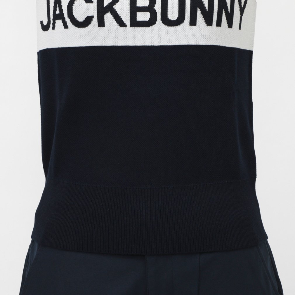 Jack Bunny Ladies' Golf Wear Polyester Sleeveless Knit 2635275738