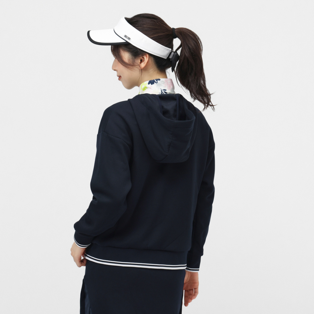 TIGORA Ladies' Golf Wear Cardboard Knit Zip Hoodie TR-1T2605F
