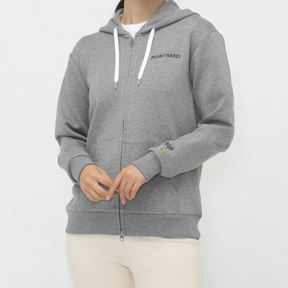 PEARLY GATES Ladies Golf Wear Double Knit Full-Zip Hoodie 0554262094