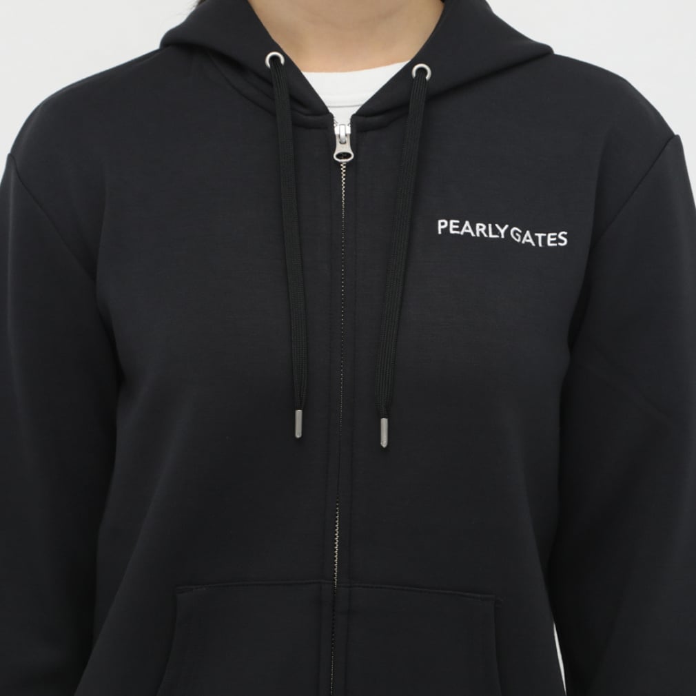 PEARLY GATES Ladies Golf Wear Double Knit Full-Zip Hoodie 0554262094