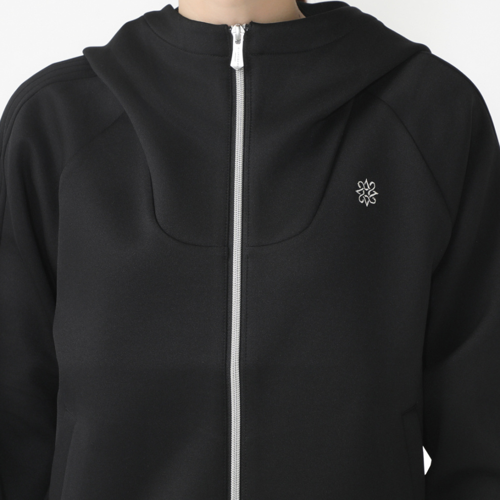 St ANDREWS Women's Golf Wear Double-Knit Full-Zip Hoodie 0434262958