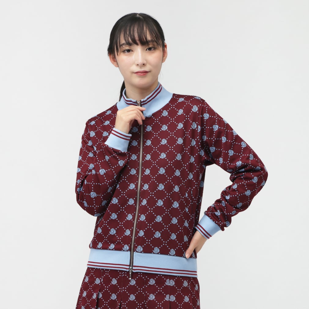 Jack Bunny Ladies' Golf Wear Logo Monogram JQ Long Sleeve Cut & Sew 2635262010