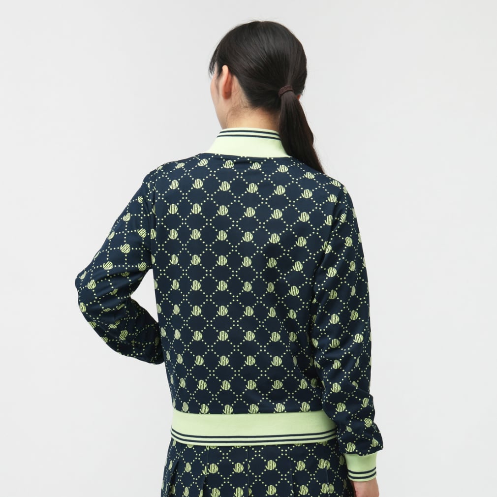 Jack Bunny Ladies' Golf Wear Logo Monogram JQ Long Sleeve Cut & Sew 2635262010