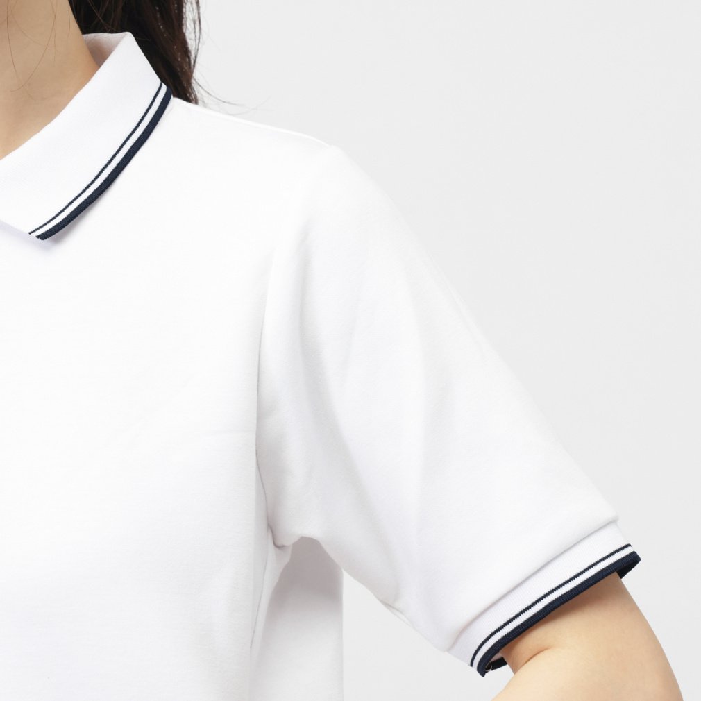 TIGORA Ladies' Golf Wear Double-Knit Fabric Short Sleeve Polo Collar Shirt TR-1H2615P