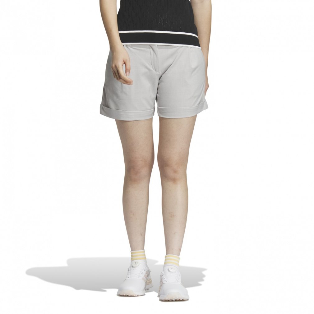 adidas Women's Golf Wear ULT365 Mini Check Stretch Shorts IKJ58