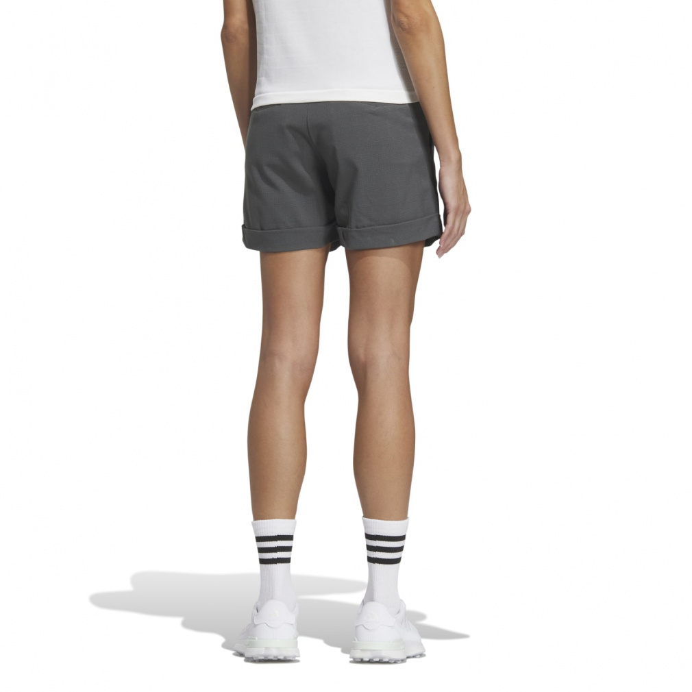 adidas Women's Golf Wear ULT365 Mini Check Stretch Shorts IKJ58