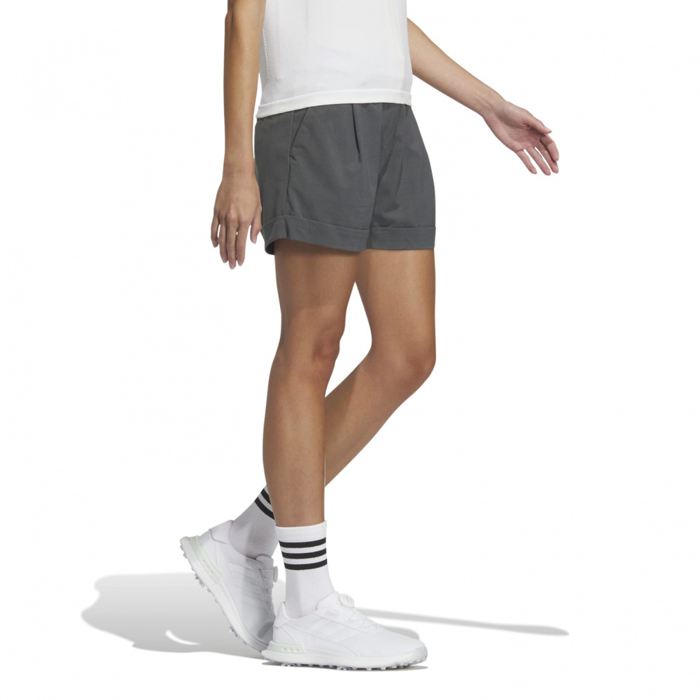 adidas Women's Golf Wear ULT365 Mini Check Stretch Shorts IKJ58