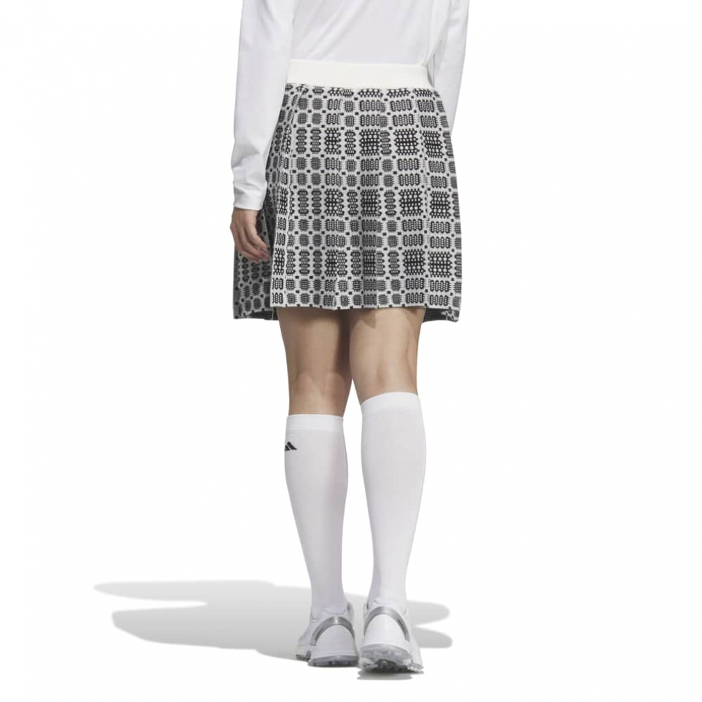 adidas Ladies' Golf Wear Traditional Pattern Knit Skirt JWK03