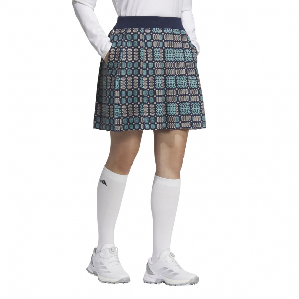 adidas Ladies' Golf Wear Traditional Pattern Knit Skirt JWK03