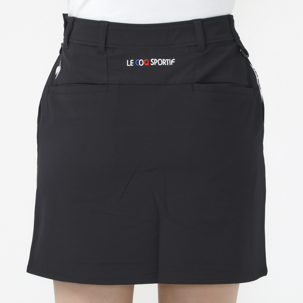 le coq sportif golf Ladies Golf Wear Hem Logo Sporty Skirt QGWXJE03