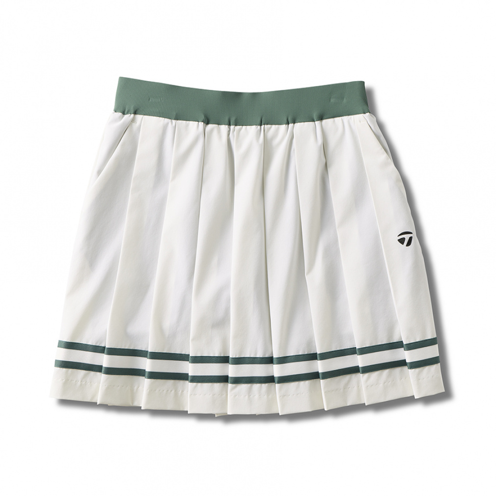 TaylorMade Ladies' Golf Wear Lined Pleated Skort TL809