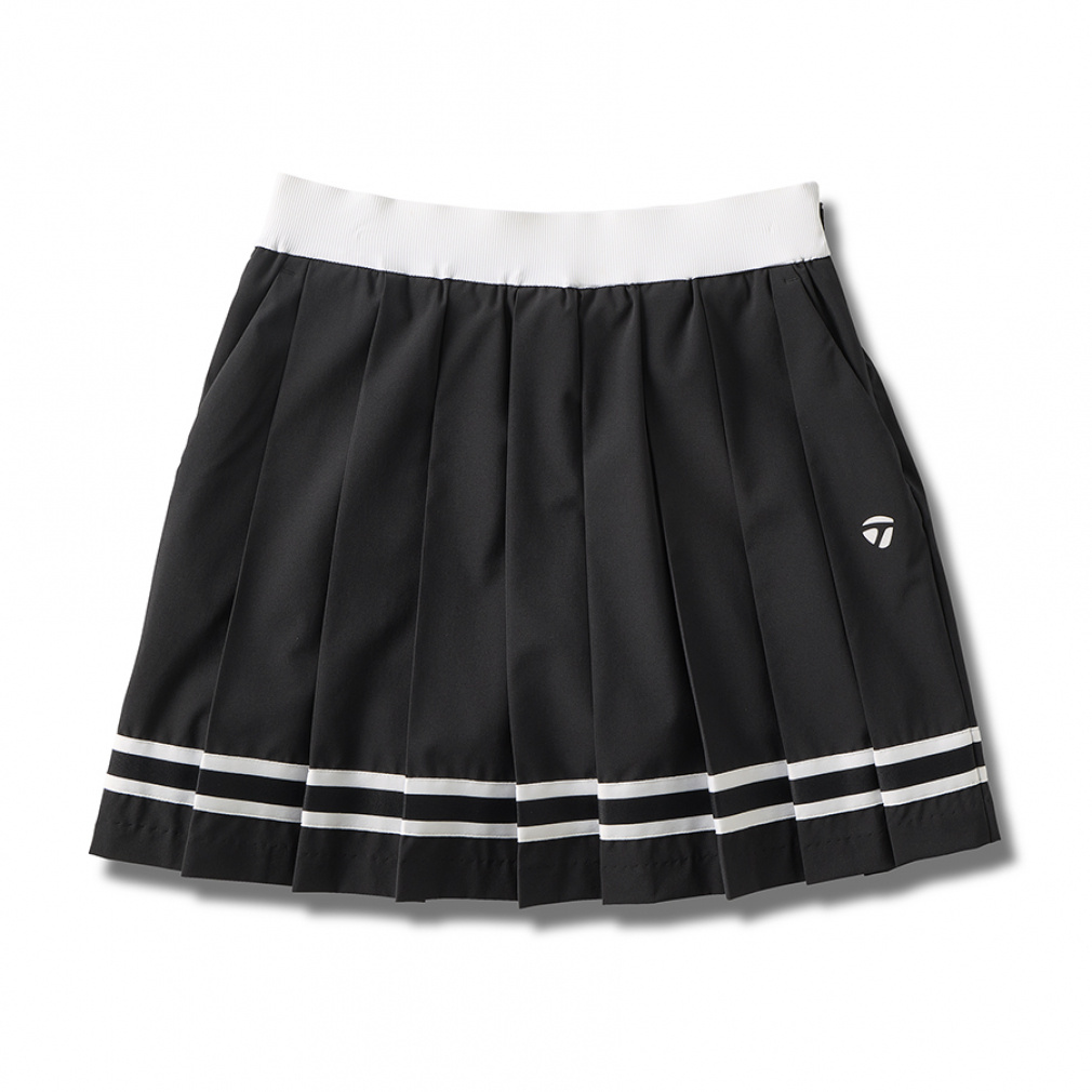 TaylorMade Ladies' Golf Wear Lined Pleated Skort TL809