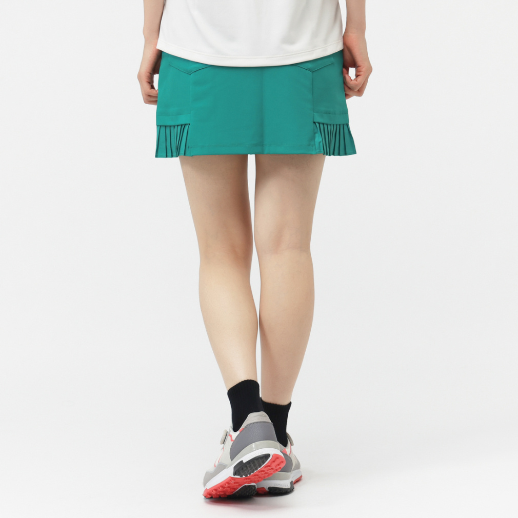 le coq sportif golf Ladies' Golf Apparel Hem Pleated Skirt LG5FSK00L