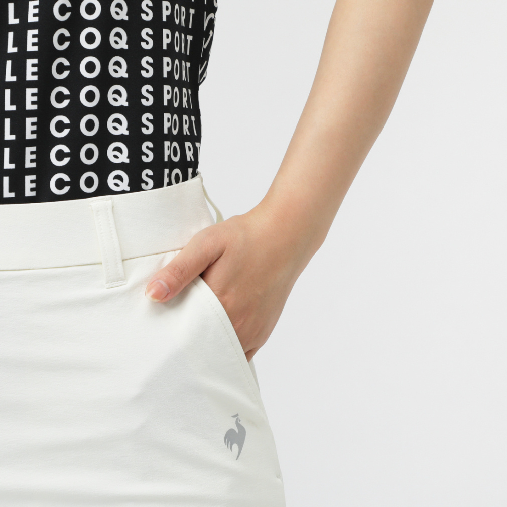 le coq sportif golf Ladies' Golf Apparel Hem Pleated Skirt LG5FSK05L