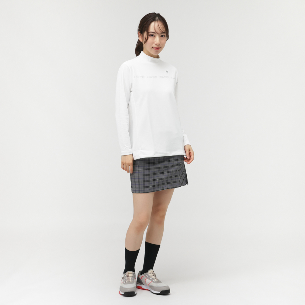 le coq sportif golf Ladies' Golf Apparel Check Pattern Skirt LG5FSK02L