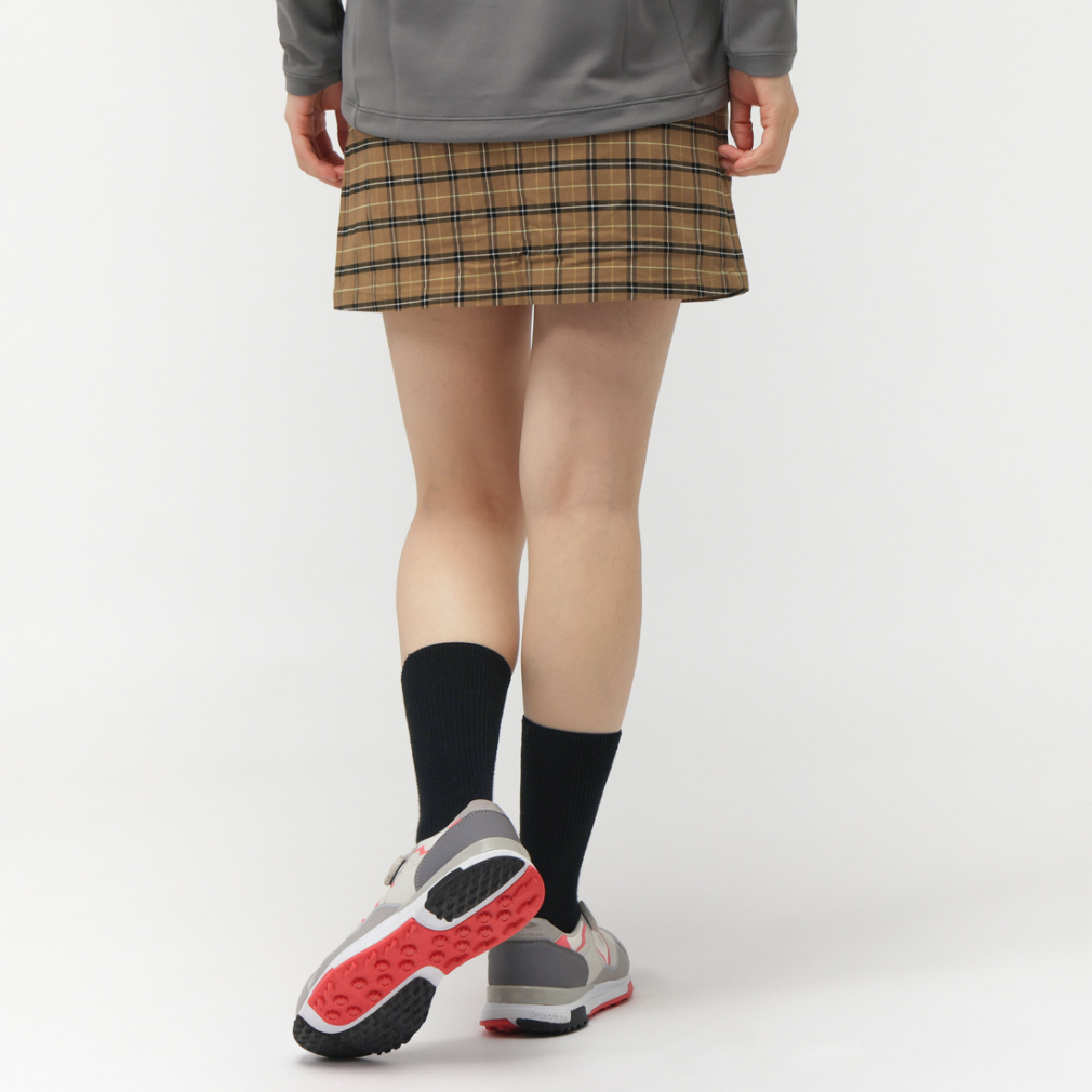le coq sportif golf Ladies' Golf Apparel Check Pattern Skirt LG5FSK02L