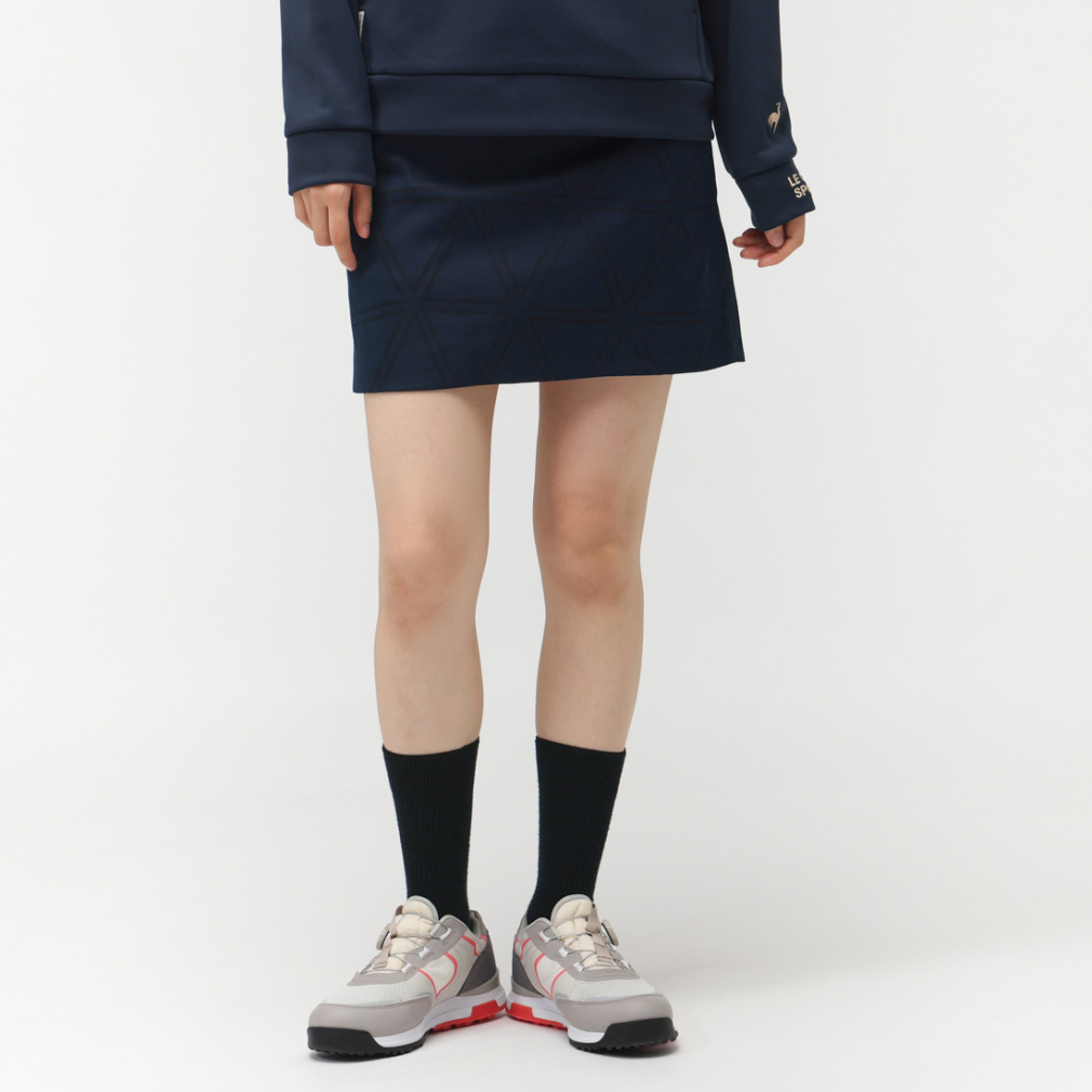 le coq sportif golf Ladies' Golf Apparel Reversible Skirt LG5FSK03L