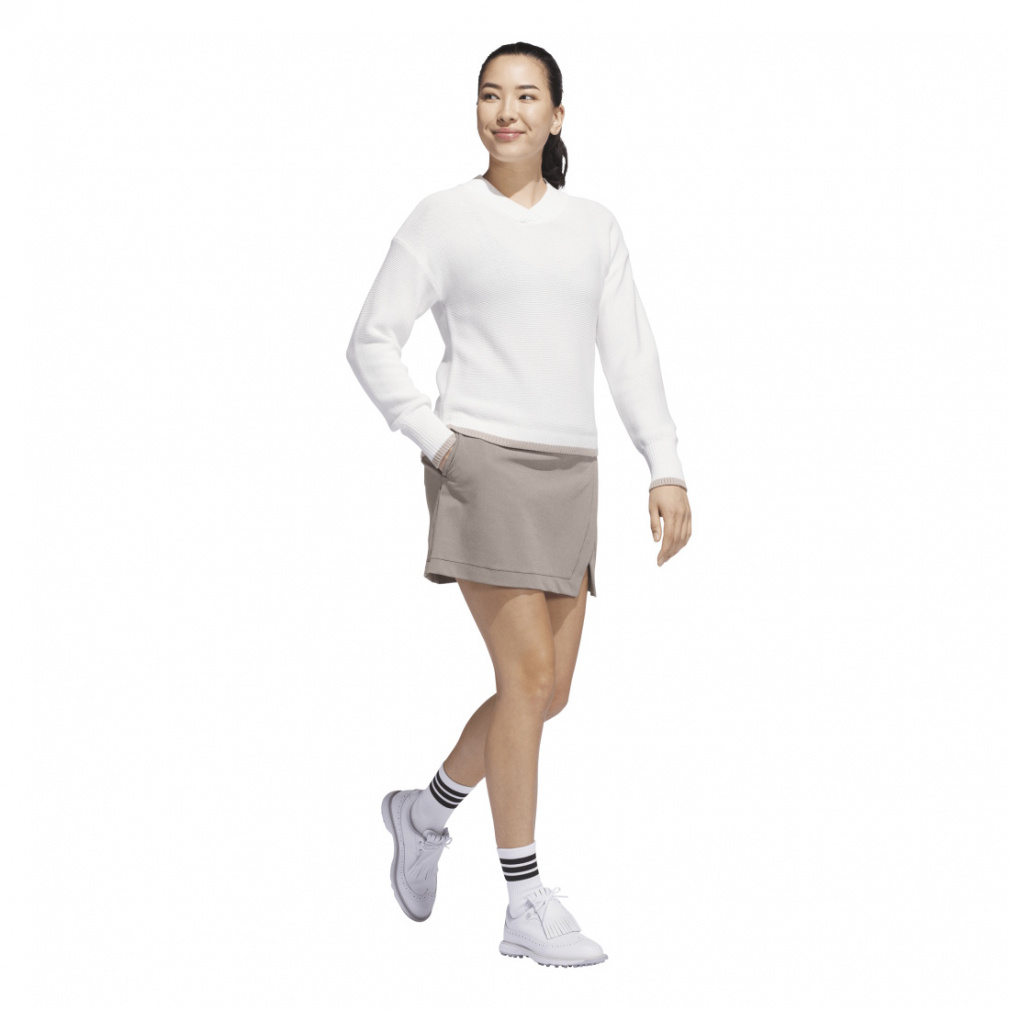 adidas Ladies' Golf Apparel Beyond The Course Stretch Wrap Skirt JP3553