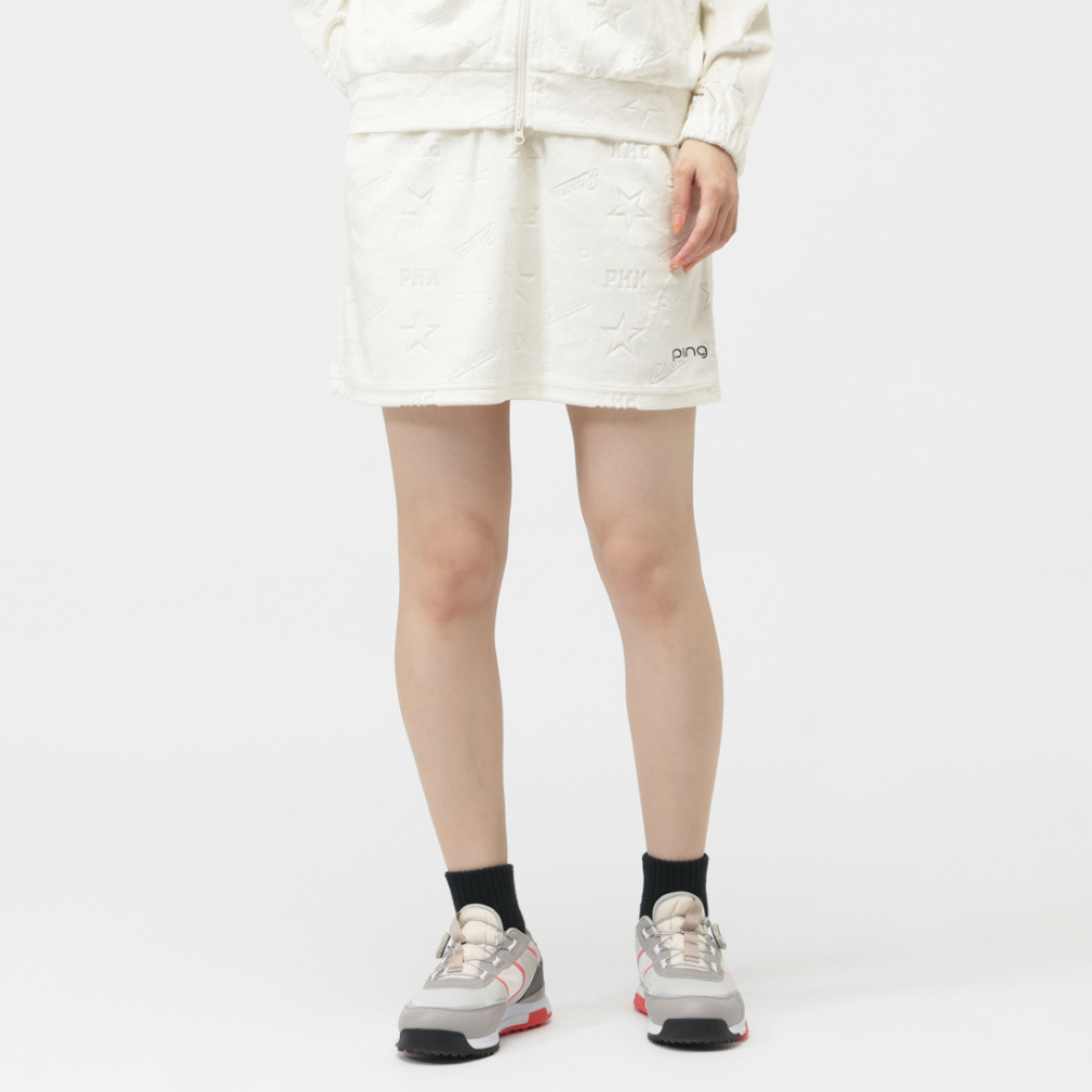 PING Ladies' Golf Apparel Velour Jacquard Skirt 6225234900