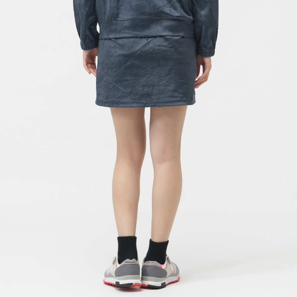 PING Ladies' Golf Apparel Velour Jacquard Skirt 6225234900