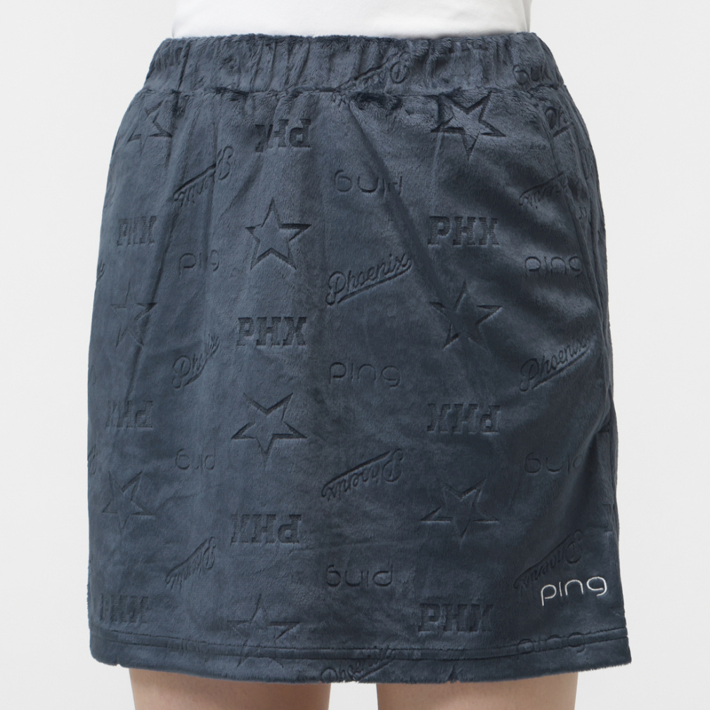 PING Ladies' Golf Apparel Velour Jacquard Skirt 6225234900