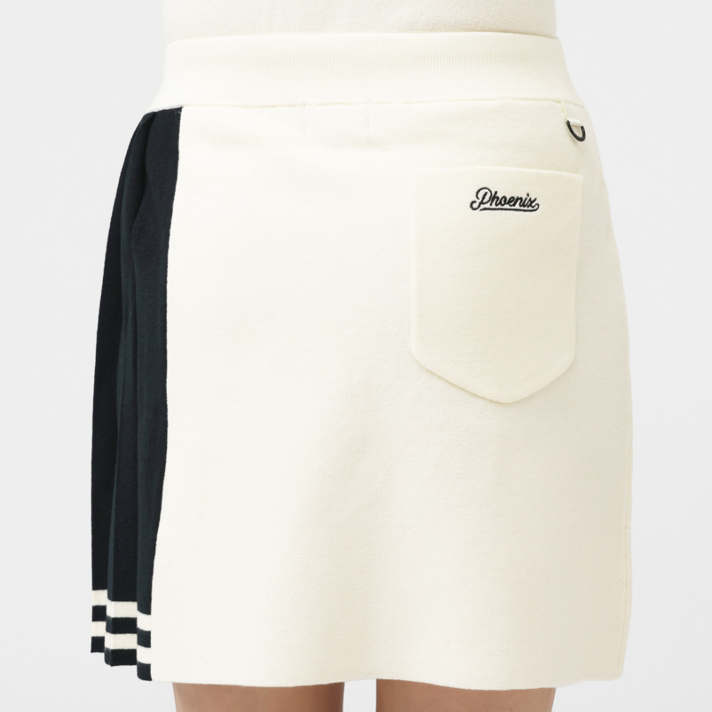 PING Ladies' Golf Apparel Side Pleats Bicolor Skirt 6225234002