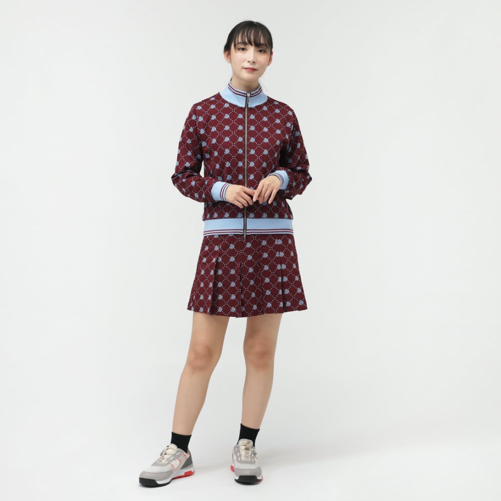 Jack Bunny Ladies' Golf Wear Logo Monogram JQ Skirt 2635234010