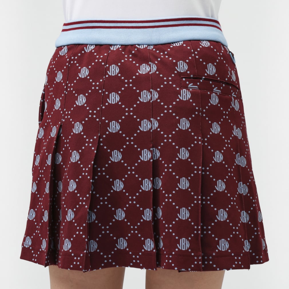 Jack Bunny Ladies' Golf Wear Logo Monogram JQ Skirt 2635234010