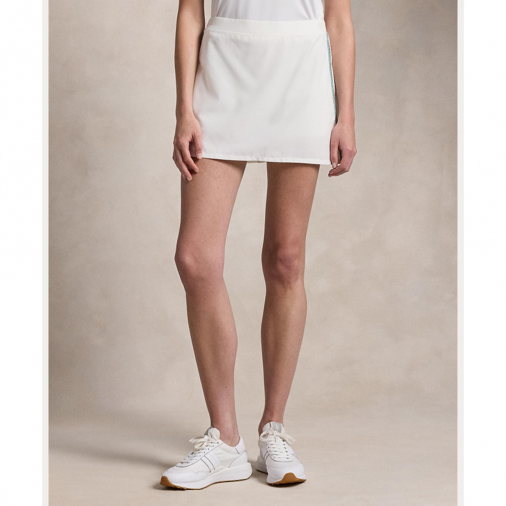 RALPH LAUREN Ladies' Golf Apparel Side Stripe Stretch Skort FW24-2806