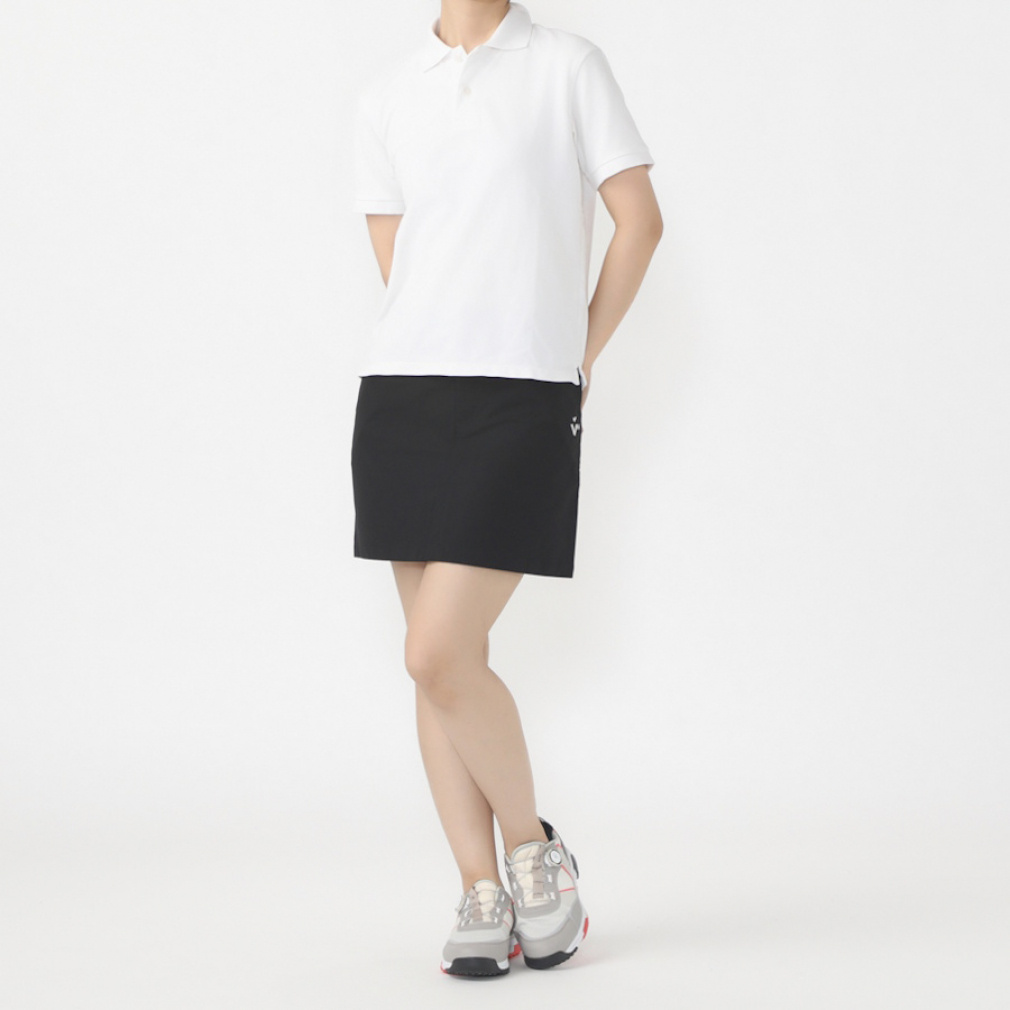 VIVA HEART Ladies Golf Wear L-Polyester Stretch 4-Way Stretch Skirt