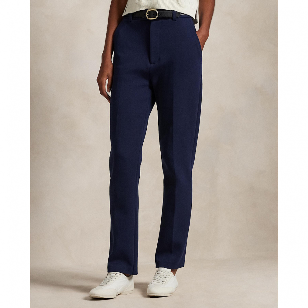 RALPH LAUREN Ladies' Golf Apparel Double Knit Jacquard Pants SS25-2801