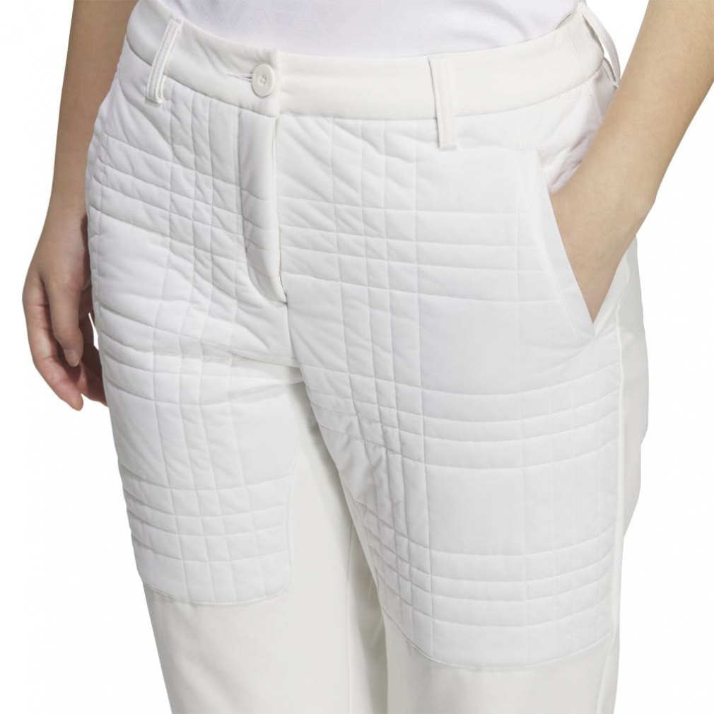 adidas Ladies' Golf Apparel EX STRETCH COLD.RDY Water Repellent Quilted Combination Pants JWK09