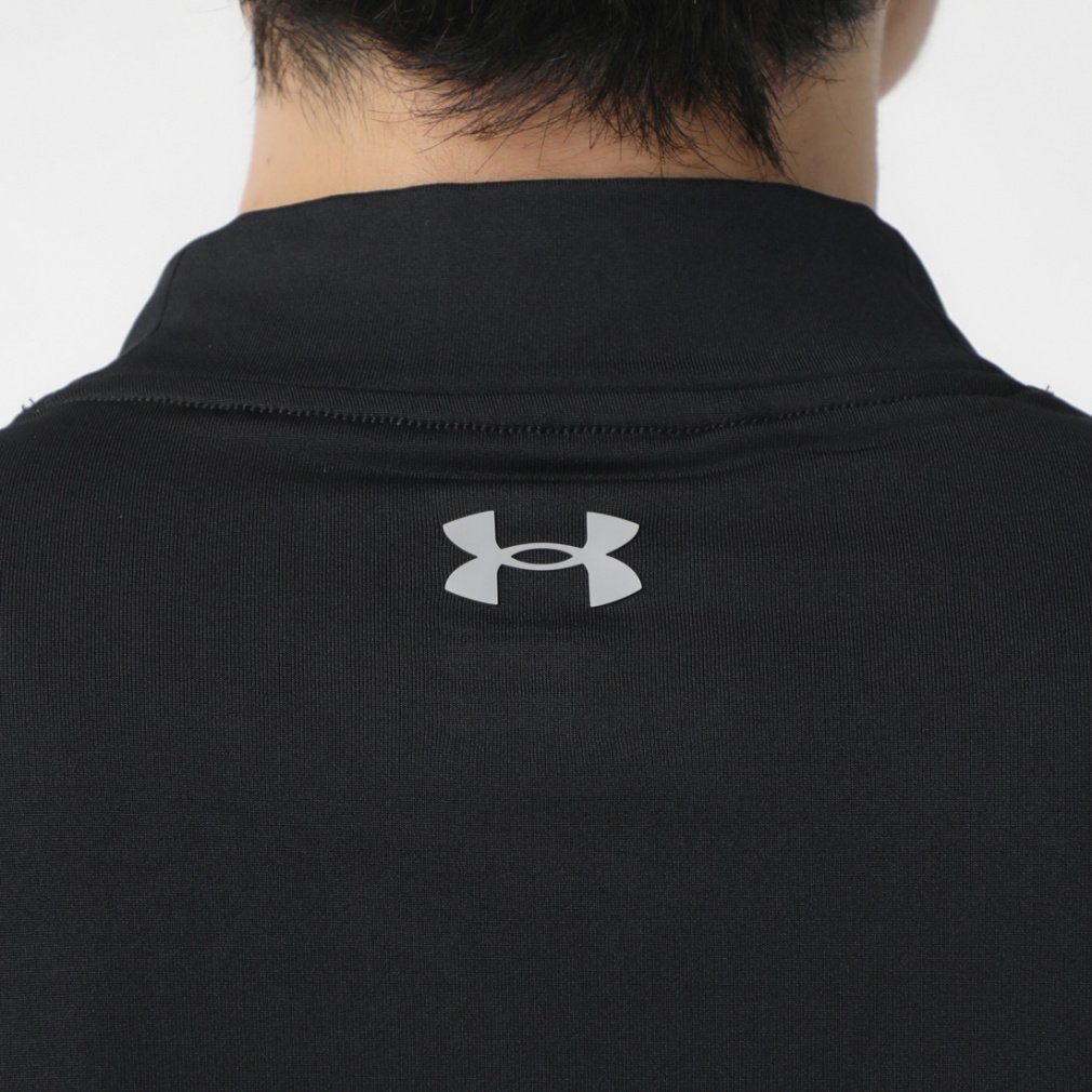 UNDER ARMOUR Men's Golf Wear UA ColdGear Fitted Long Sleeve Mock Neck Shirt 1375334