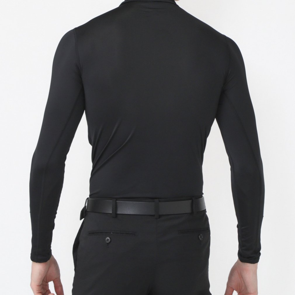 TIGORA Men's Golf Wear Compression High Neck TR-1U1053LH