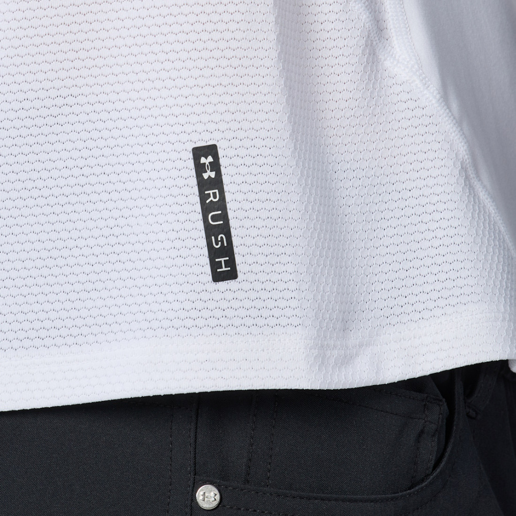 UNDER ARMOUR Men's Golf Wear UA HeatGear Vanish Fitted Long Sleeve Crew Neck Shirt 1385387