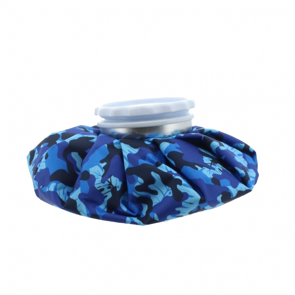TIGORA Icing Ice Bag, Wide Mouth, Icing, Heatstroke Prevention, TPU Coated, Camo Pattern TR-1IB0014CA/BL