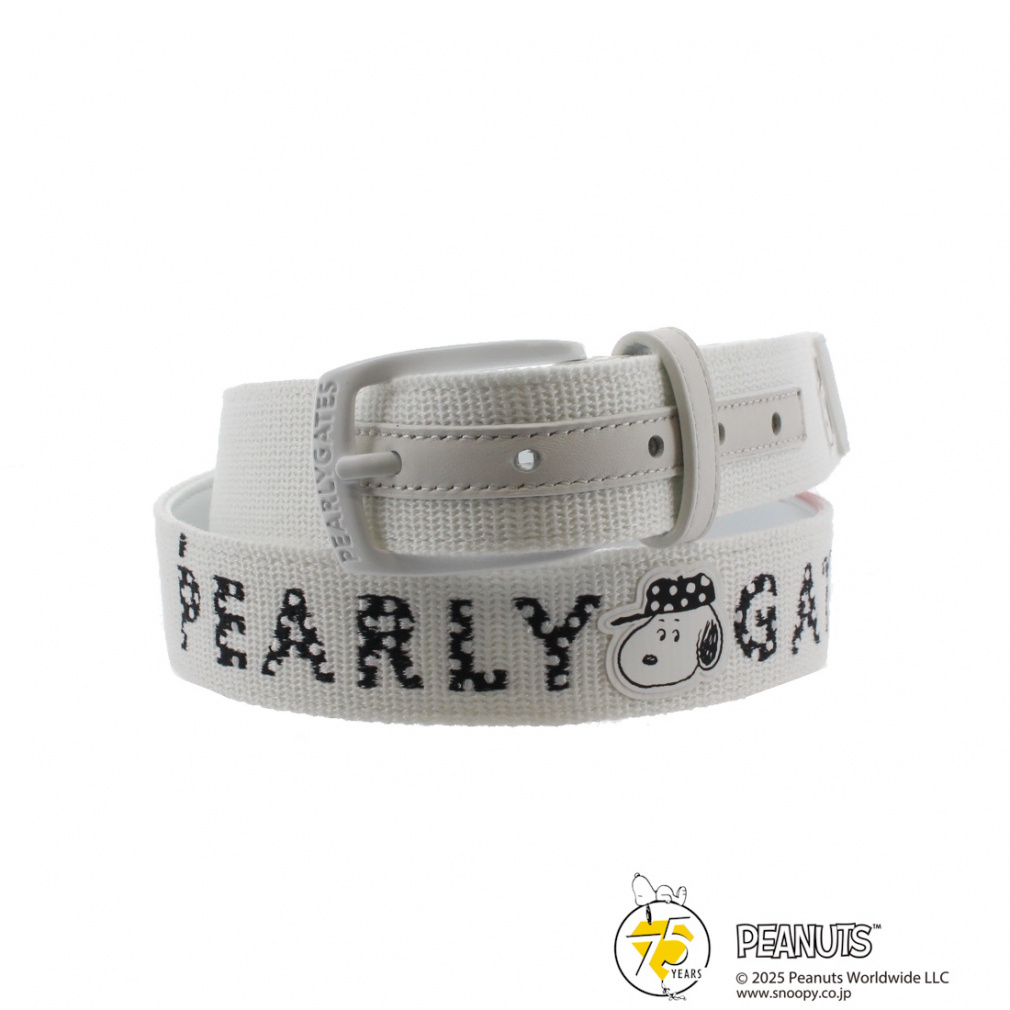 PEARLY GATES Men's Golf Wear SNOOPY Acrylic Tape BELT 0535282031