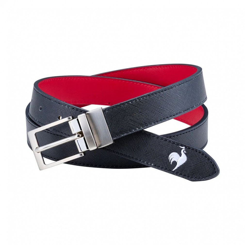 le coq sportif golf Men's Golf Wear Reversible Belt LG5SBL02M