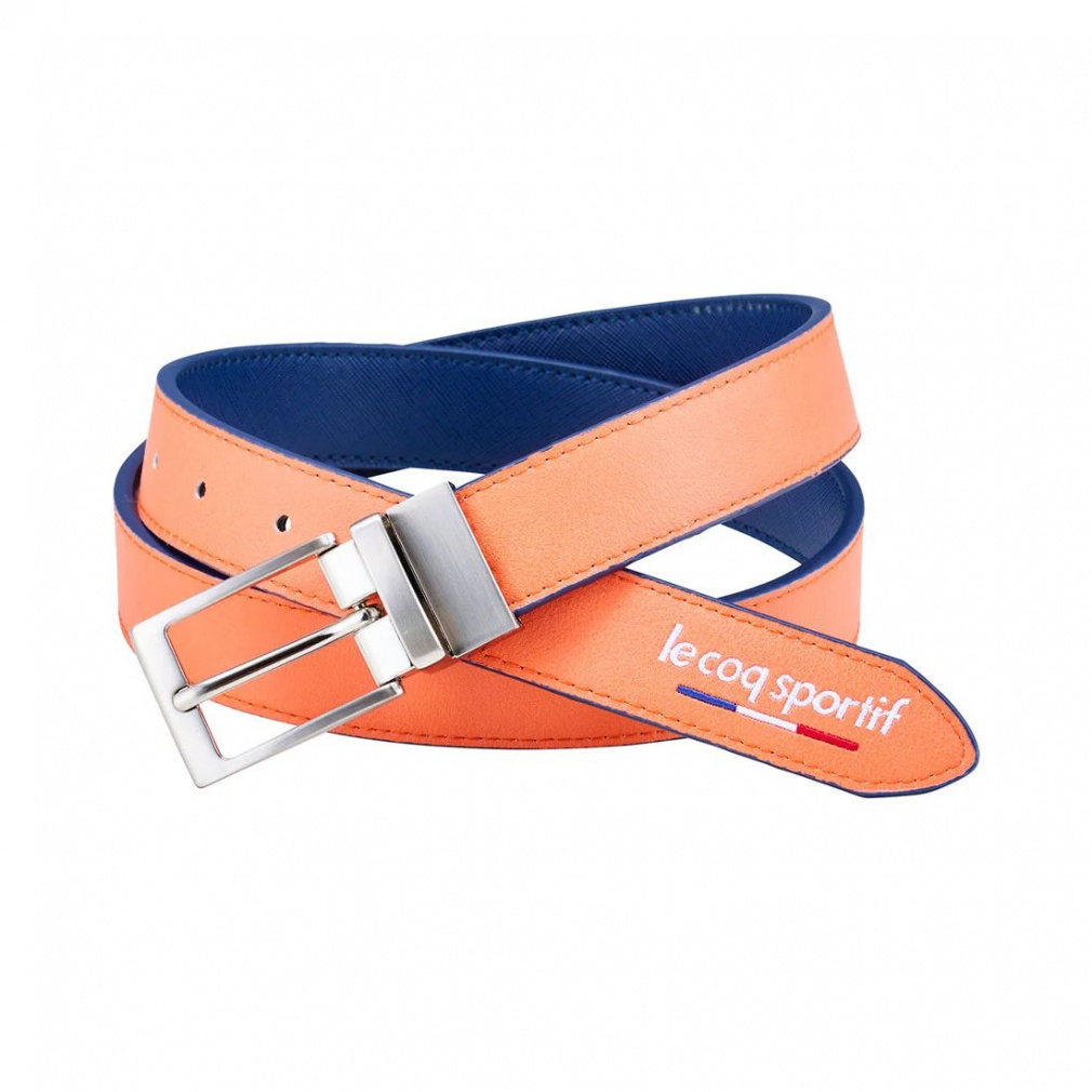 le coq sportif golf Men's Golf Wear Reversible Belt LG5SBL02M
