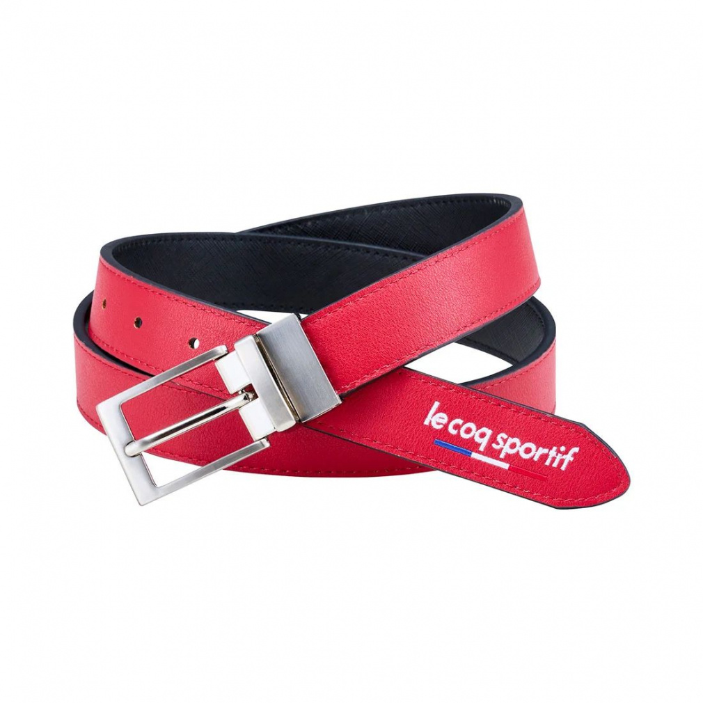 le coq sportif golf Men's Golf Wear Reversible Belt LG5SBL02M
