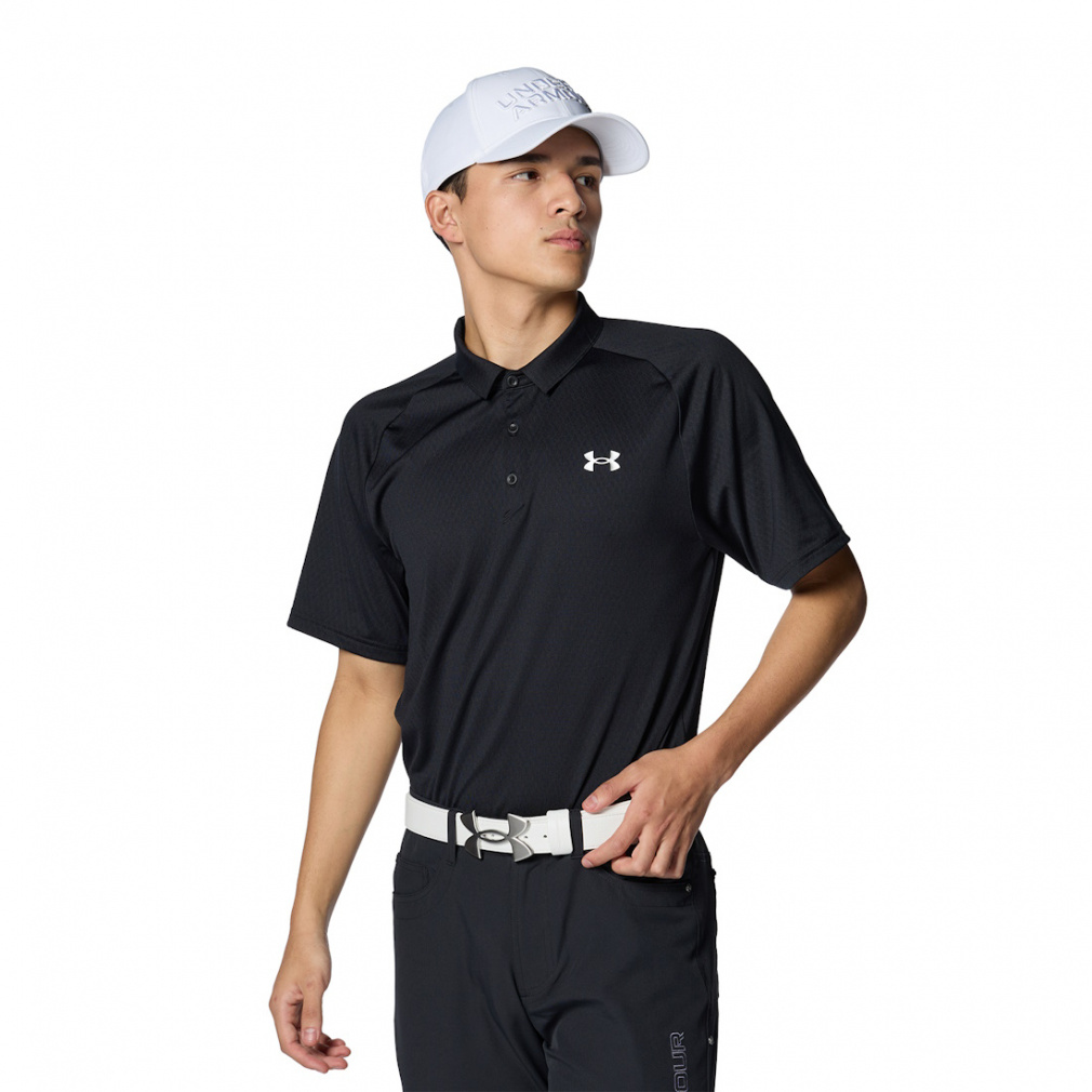 UNDER ARMOUR Men's Golf Wear UA Logo Buckle Belt 1385560