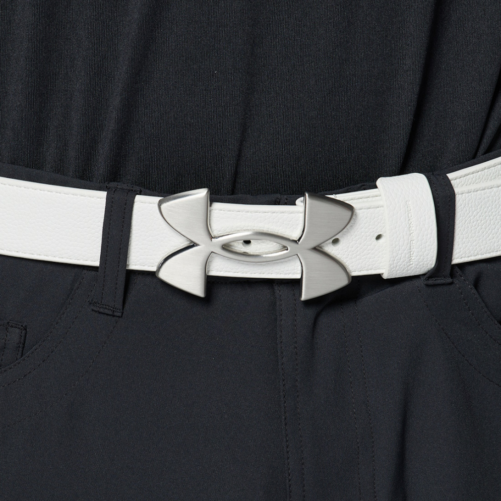 UNDER ARMOUR Men's Golf Wear UA Logo Buckle Belt 1385560