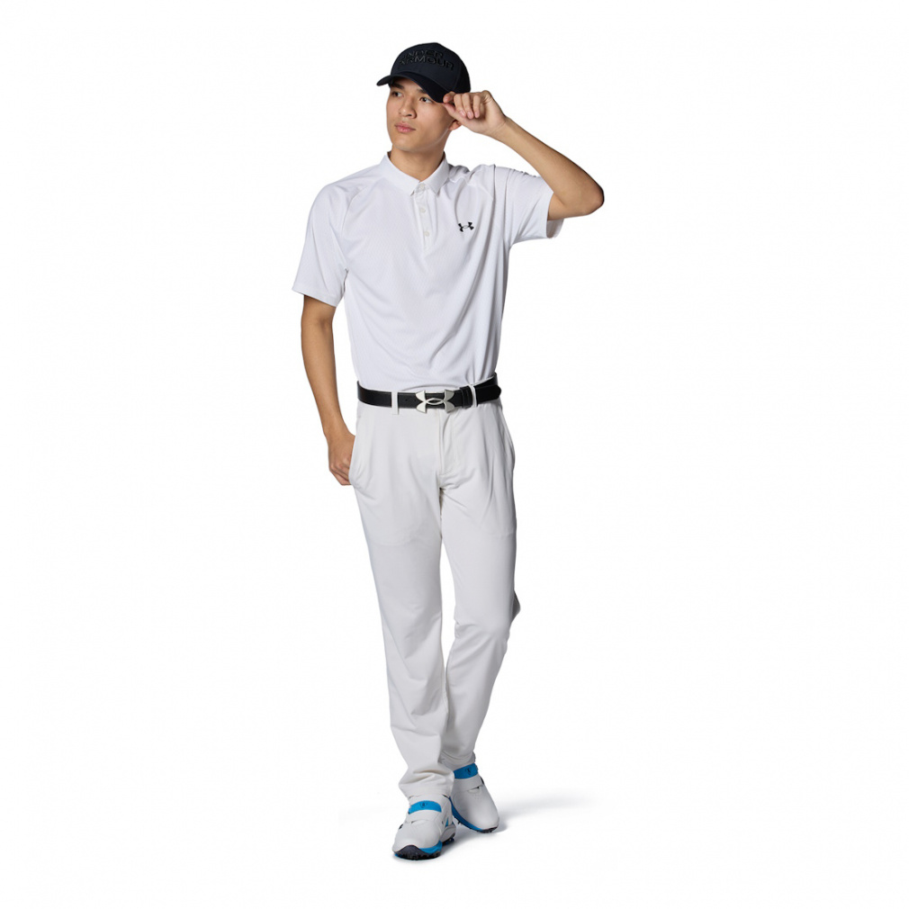 UNDER ARMOUR Men's Golf Wear UA Logo Buckle Belt 1385560